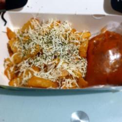 Fried Potato Bologneise(m)