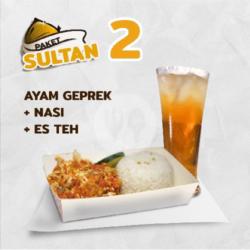 Paket Ayam Geprek Sultan