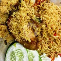 Mie Ayam Goreng Kremes Tahu Tempe Sambal Matah