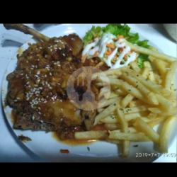 Chicken Steak Saos Mushroom