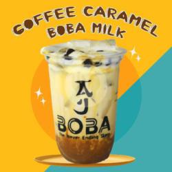 Coffe Caramel Boba Milk