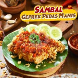 Ayam Geprek   Sambal Geprek Pedas Manis