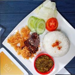 Nasi Empal Gepuk Kremes