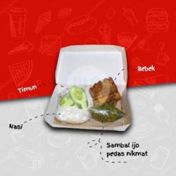 Nasi Bebek Sambal Ijo