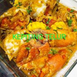 Kepiting Telur Isi 2, Berat 450grm