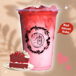 Red Velvet Boba Milk