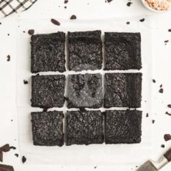 Dark Chocolate Brownie (v, Gf) By Sweet Memory (9 Bars)