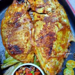 Ikan Kuwe Bakar Besar
