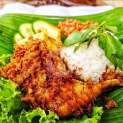 Ayam Serundeng Spesial Medium (sambel Teri)