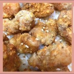 Rice Bowl Crispy Chicken Karage Spicy