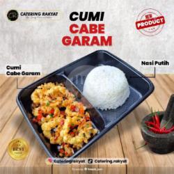 Nasi Cumi Cabe Garam