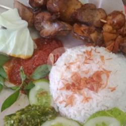 Ati Ampela Sambal Ijo   Nasi