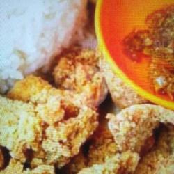 Kulit Ayam Sambel Bawang