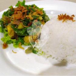 Nasi Ayam Batokok Lado Hijau