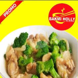 Cah Broccoli Ayam Seporsi