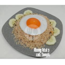 Nasi Goreng Ceplok Itik ½ Matang