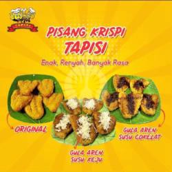 Pisang Goreng Krispy : Original. Susu Keju. Susu Coklat