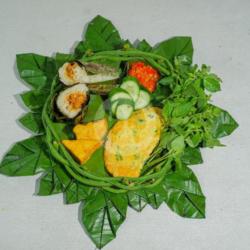 Paket Nasi Bakar Telor Dadar