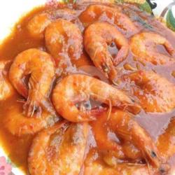 Udang Goreng Saos Padang
