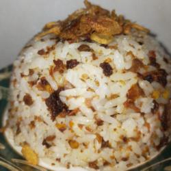 Paket Nasi Oncom Ayam Sambel Bawel