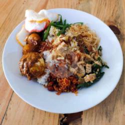 Nasi Sayur   Ayam Rendang