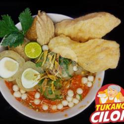 Cilok Kuah Telor Puyuh   Jando Sambel Goang