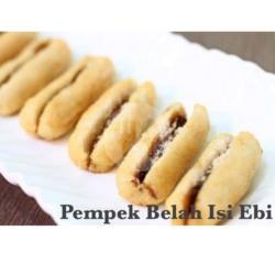 Pempek Belah Isi Ebi /pcs