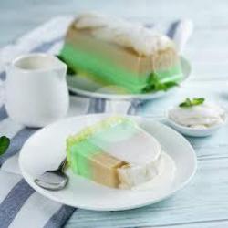 Kelapa Pandan Pudding Log