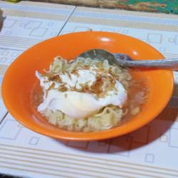 Mie Ceplok/goreng (double Mie)  Telur