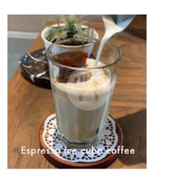 Espresso Ice Cube Coffee