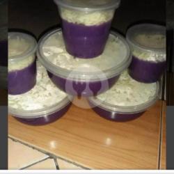 Puding Ubi Ungu Keju