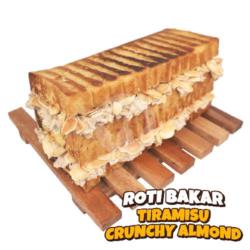 Roti Bakar Tiramisu Crunchy Almond