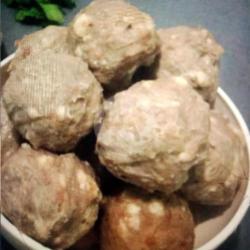 5 Pcs Bakso Urat Plus Kuah,saos,sambel,kecap