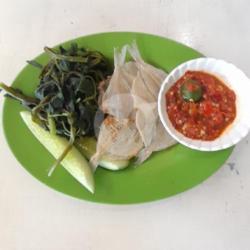 Ikan Asin Kipas(6pcs)   Kangkung Rebus   Sambal Edan