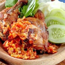 Lauk Ayam Geprek