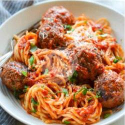 Spaghetti Meatball Spicy Sauce