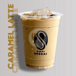 Iced Coffee Caramel Latte