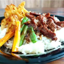 Nasi Bistik Sapi
