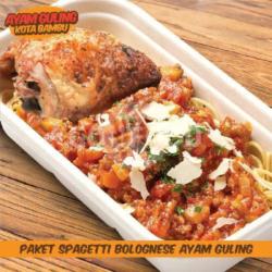 Paket Spageti Bolognese Dada Ayam Guling