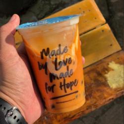 Mango Splash With Boba