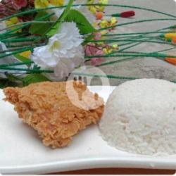Nasi Ayam Crispy (paha Bawah/sayap)