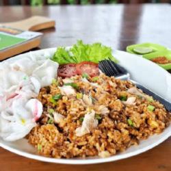 Paket 1 (nasgor Ayam  Capuccino Cincau)