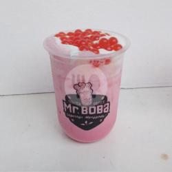 Strawberry Popping Boba