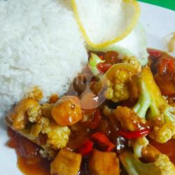 Nasi Ayam Cah Cabe