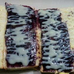 Roti Bumbu Selai Blueberry Susu