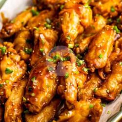 Teriyaki Chicken Wing Rice Bowl