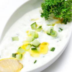 Khiyar Bil Labban (yogurt Cucumber Salad)