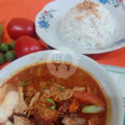 Soto Tangkar Campur   Nasi