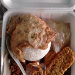 Nasi Telor Sambal / Dadar   Tahu Gor.