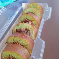 Terbul Roll Coklat Kacang Pandan Biasa